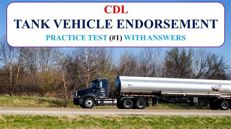 how hard is the tanker endorsement test|tanker endorsement test practice.